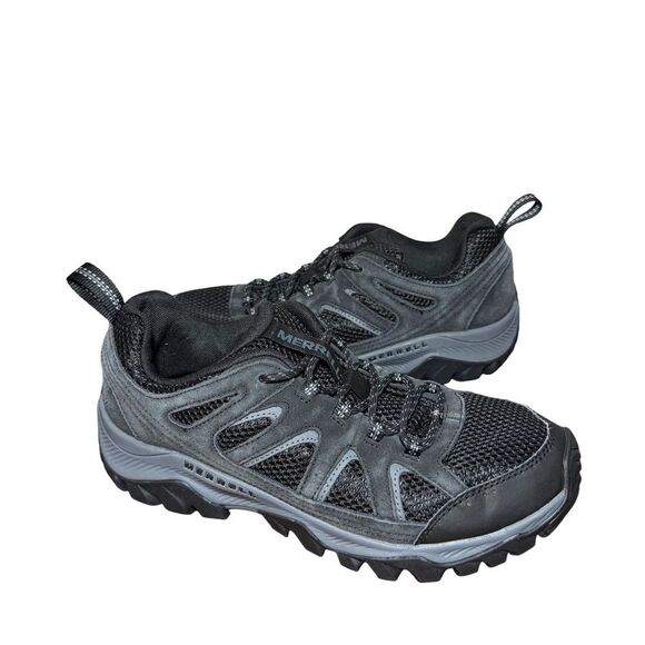 Merrell Men\'s Black Trail Running Shoe size 9.5 main image 4